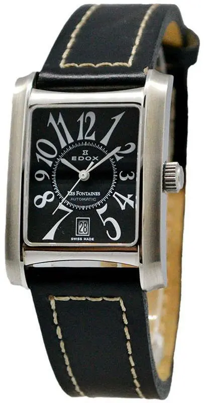 Ceas de mana Edox Les Fontaines 82002 3PBC-NB