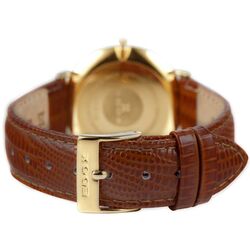 Наручные часы Edox Les Genevez 27016 37J DI (Brown/Gold) Thumb