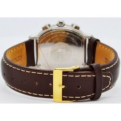Ceas de mana Edox Les Pres 01324 357C AID2 (Brown/Silver/Yellow) Thumb
