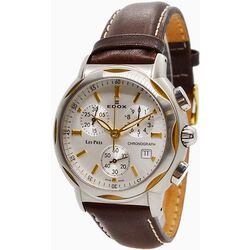 Наручные часы Edox Les Pres 01324 357C AID2 (Brown/Silver/Yellow)