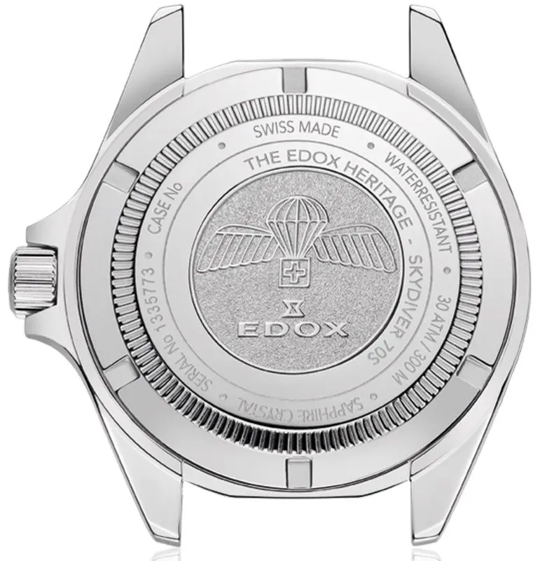 Наручные часы Edox SkyDiver 80115 3VM VDN (Green/Inox)