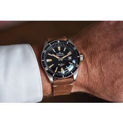 Ceas de mana Edox SkyDiver Limited Edition 80126 3N NINB (Brown/Black) Thumb