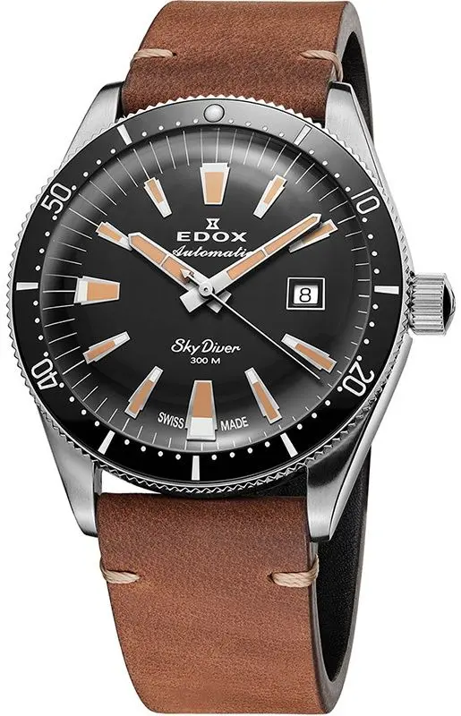 Ceas de mana Edox SkyDiver Limited Edition 80126 3N NINB (Brown/Black)