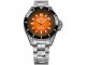 Ceas de mana Edox SkyDiver Neptunian 80120 3NM ODN (Silver/Orange)