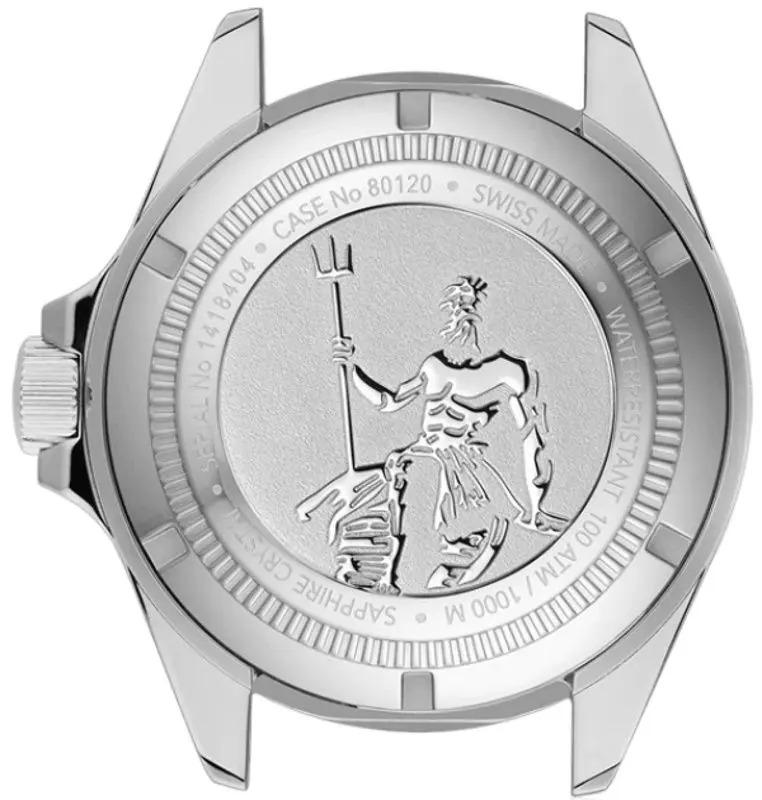 Наручные часы Edox SkyDiver Neptunian 80120 3NM ODN (Silver/Orange)