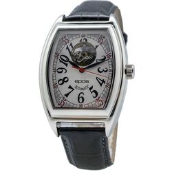 Ceas de mana Epos Elegance 3332-190 (Black/Silver)