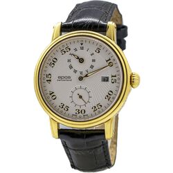 Ceas de mana Epos Emotion 3392 /G/W/S (Black/Gold)