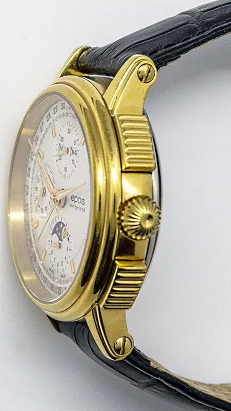 Ceas de mana Epos Emotion 3393 /G/W/S (Black/Gold)