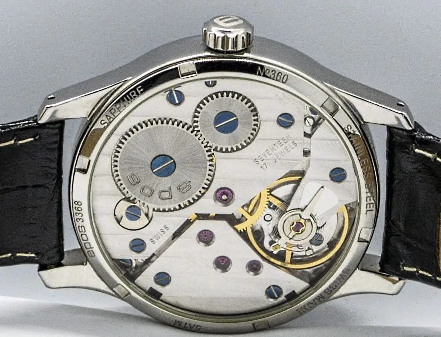 Ceas de mana Epos Passion 3368 /W/W/S (Black/Silver)