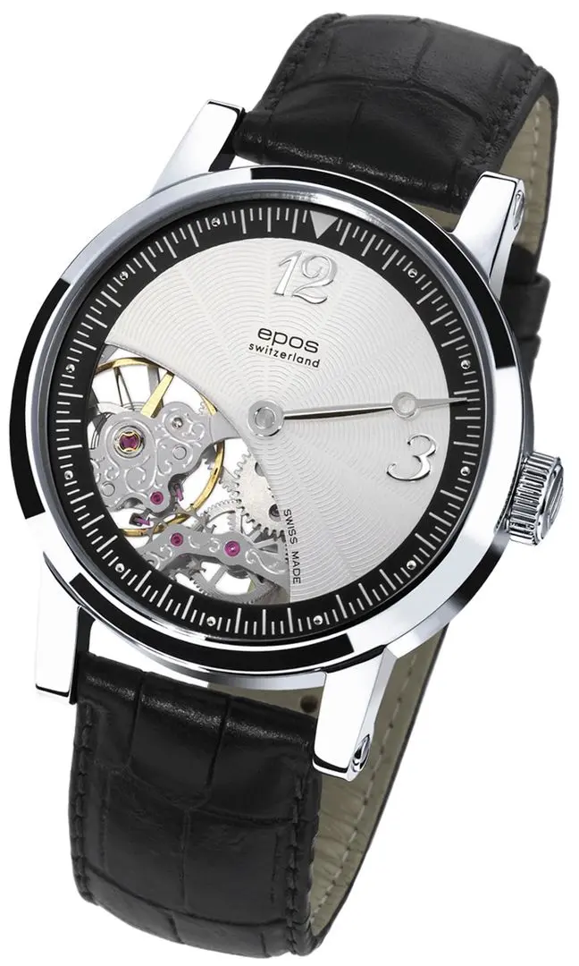 Ceas de mana Epos Sophistiquee 3377-251 (Silver/Gray/Black)