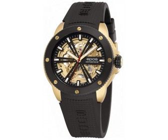 Ceas de mana Epos Sportive 3389-5SK /GB/B/S (Black/Gold)