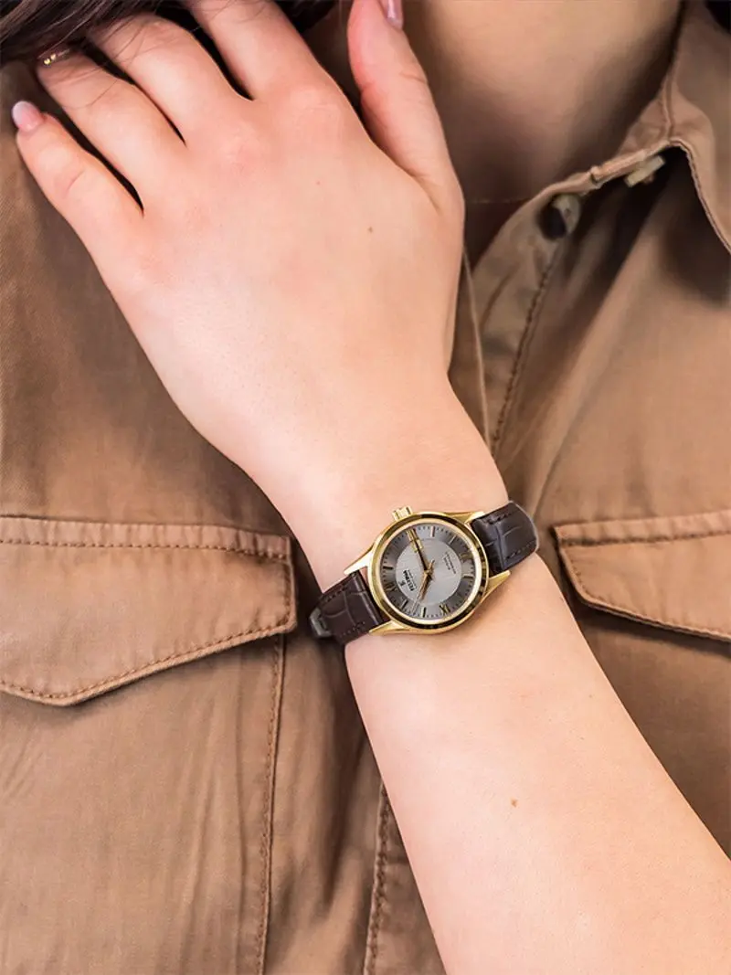 Ceas de mana Festina F20011/2 (Gold/Brown/Silver)