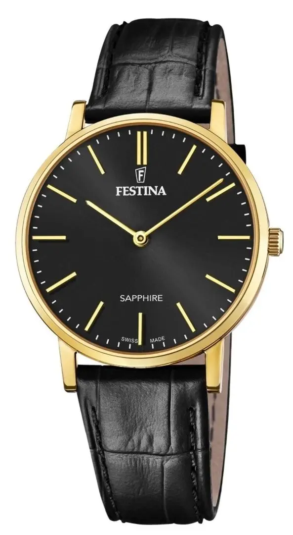 Ceas de mana Festina Swiss Made F20016/3 (Black)