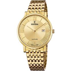 Ceas de mana Festina Swiss Made F20020/2 (Gold)