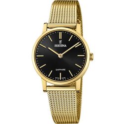 Наручные часы Festina Swiss Made F20023/3 (Black/Gold)