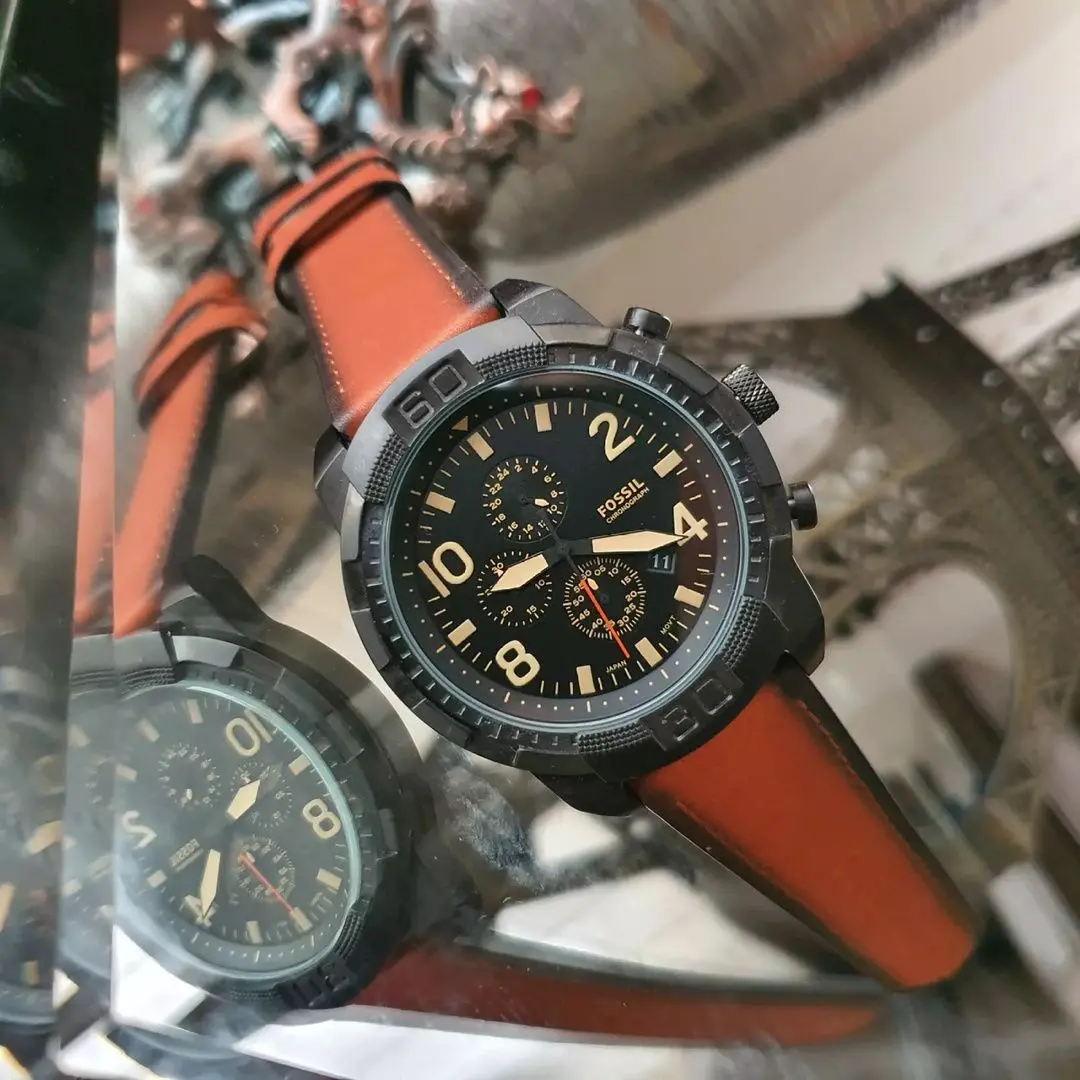 Ceas de mana Fossil Bronson Chronograph FS5714