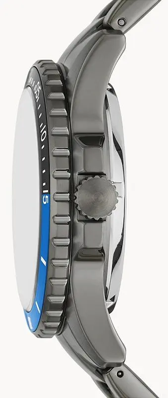 Ceas de mana Fossil FB-01 Automatic ME3201 (Gunmetal/Black)