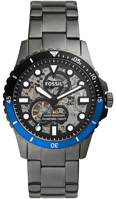 Ceas de mana Fossil FB-01 Automatic ME3201 (Gunmetal/Black)