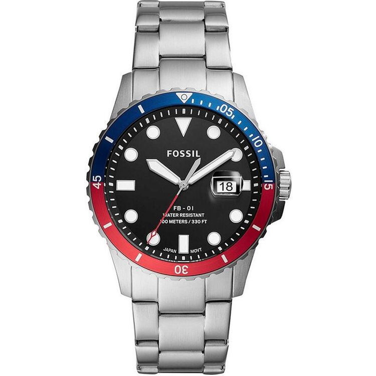 Ceas de mana Fossil FB-01 FS5657 (Silver/Black)