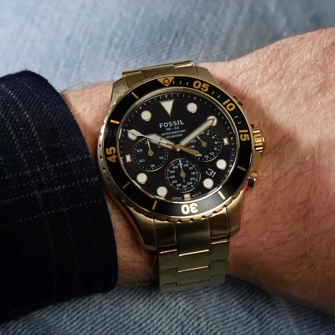 Ceas de mana Fossil FB-03 Chronograph FS5727