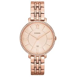 Ceas de mana Fossil Jacqueline ES3546 (Rose Gold)