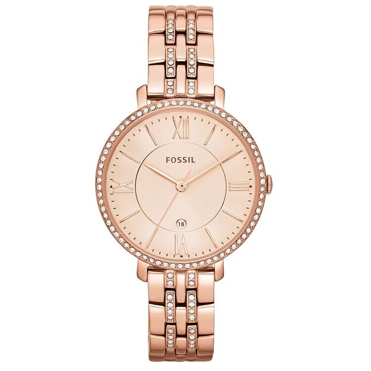 Ceas de mana Fossil Jacqueline ES3546 (Rose Gold)