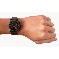 Ceas de mana Fossil Machine Mid-Size FS4656 (Brown/Black) Thumb