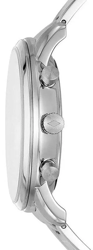 Ceas de mana Fossil Minimalist Chronograph FS5887 (Red/Silver)