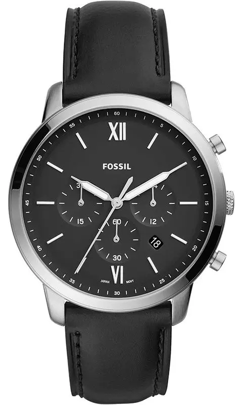 Ceas de mana Fossil Neutra Chronograph FS5452 (Black/Silver)