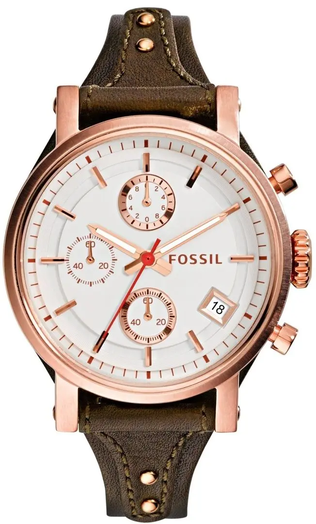 Ceas de mina Fossil Original Boyfriend Chronograph ES3616