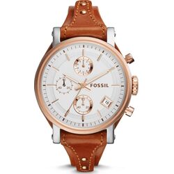 Ceas de mina Fossil Original Boyfriend Chronograph ES3837