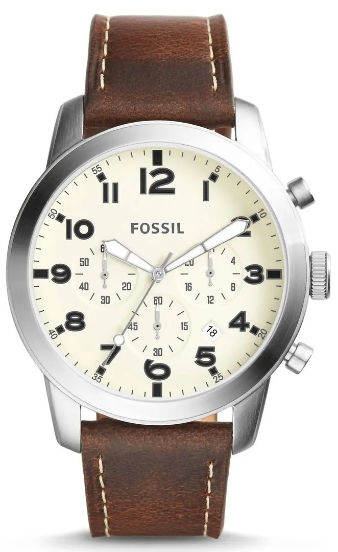 Ceas de mina Fossil Pilot 54 Chronograph FS5146
