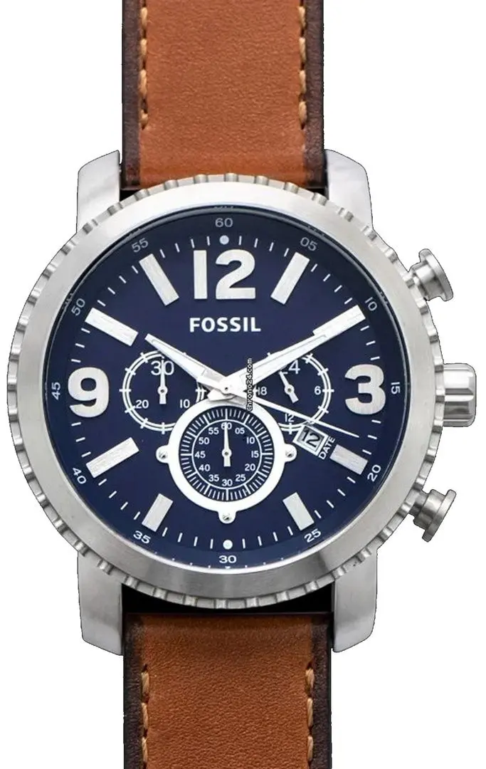Наручные часы Fossil Vintage Chronograph BQ2126 (Brown/Silver) - 2