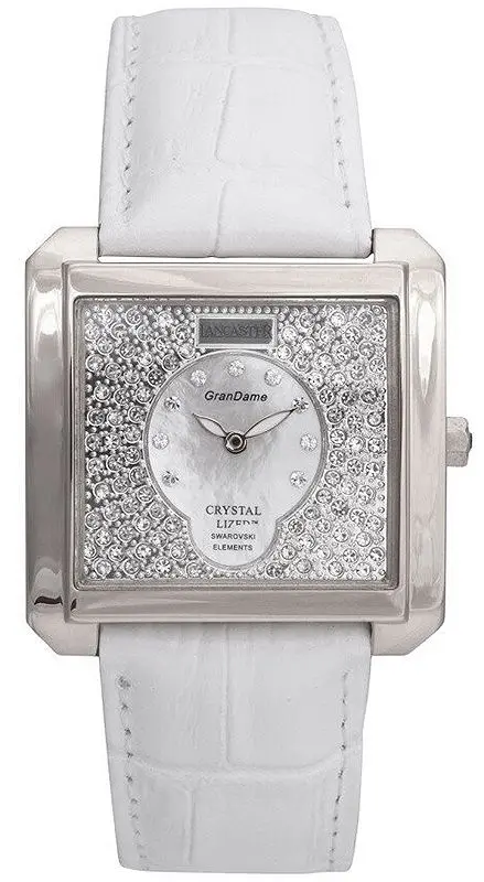 Ceas de mana Lancaster Grandame Carre 0635L/Z/SS/BN/BN