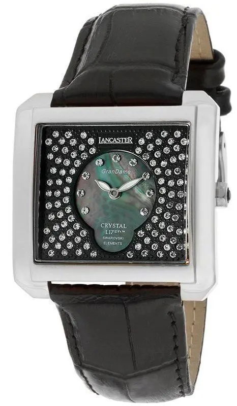 Ceas de mana Lancaster Grandame Carre 0635L/Z/SS/NR/NR
