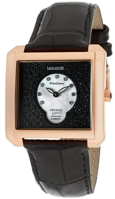 Наручные часы Lancaster Grandame Carre Rose Leather 0635L/Z/RG/NR/BN