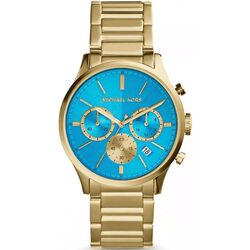 Ceas de mana Michael Kors Bailey MK5910 (Gold/Turquoise)