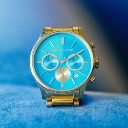 Ceas de mana Michael Kors Bailey MK5910 (Gold/Turquoise) Thumb