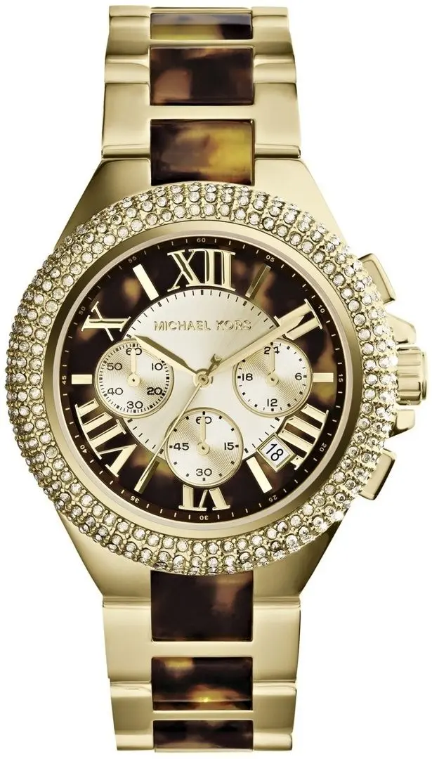 Ceas de mana Michael Kors Camille MK5901 (Goold/Tortoise Shell)