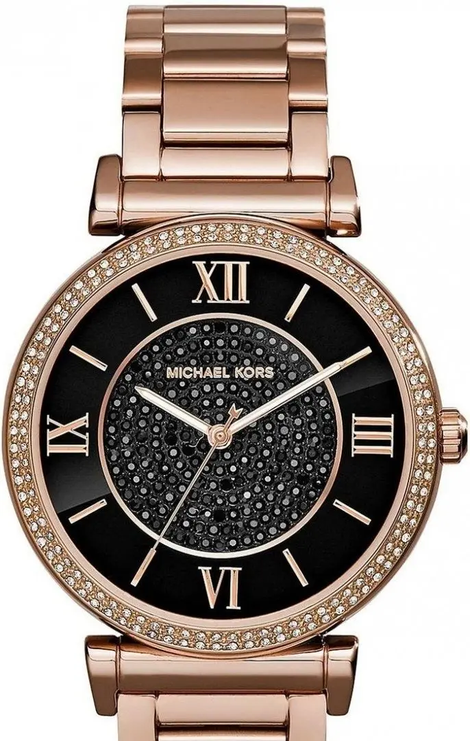 Ceas de mana Michael Kors Catlin MK3356 (Gold/Black) - 6