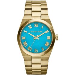 Ceas de mana Michael Kors Channing MK5894 (Gold/Turquoise)