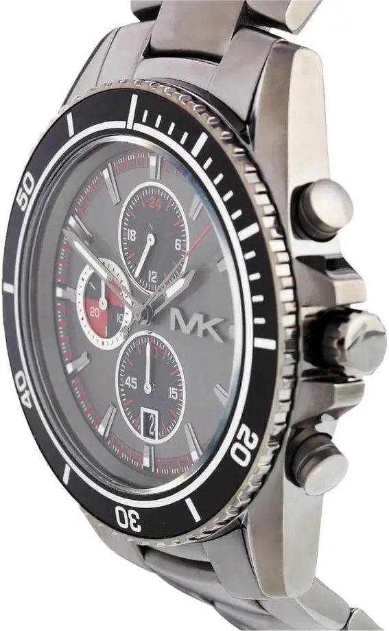 Ceas de mana Michael Kors Lansing MK8340 (Black/Gunmetal) - 2