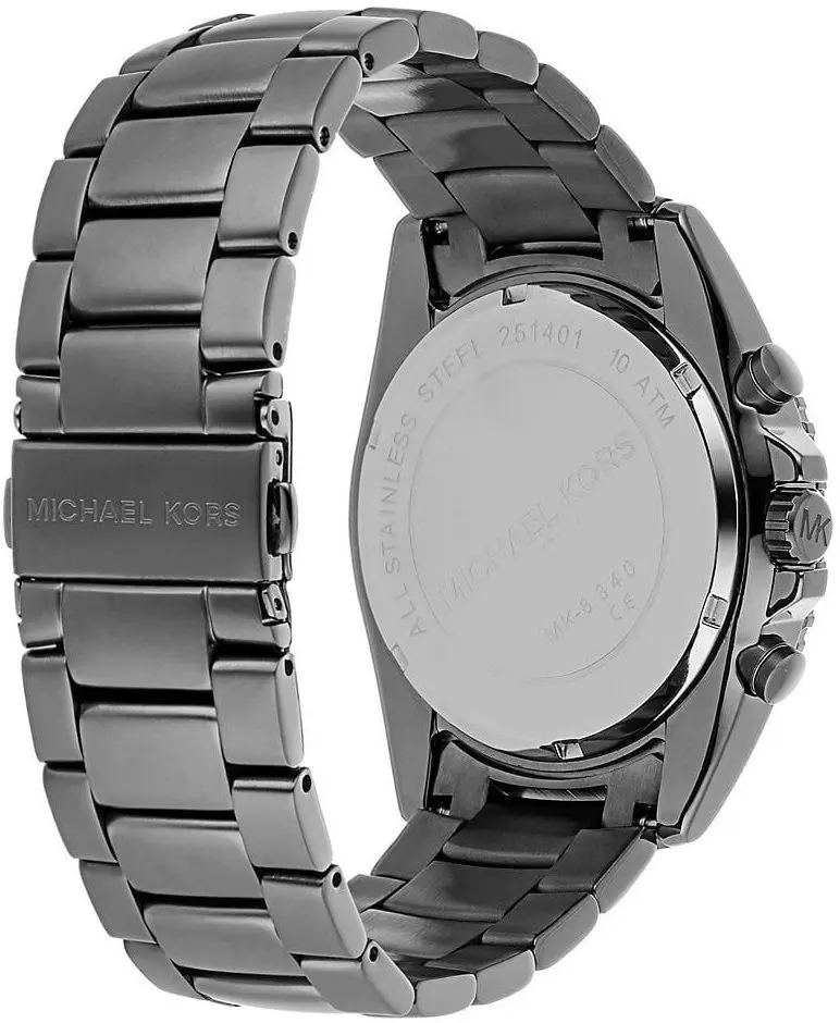 Ceas de mana Michael Kors Lansing MK8340 (Black/Gunmetal) - 5