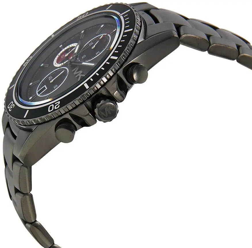 Ceas de mana Michael Kors Lansing MK8340 (Black/Gunmetal) - 4