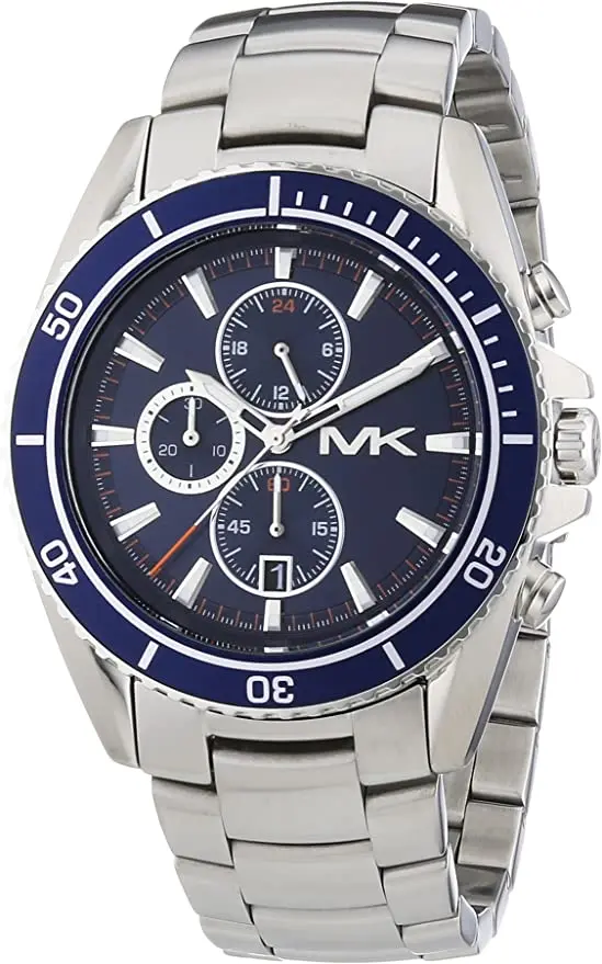 Ceas de mana Michael Kors Lansing MK8354 (Silver/Blue) - 2