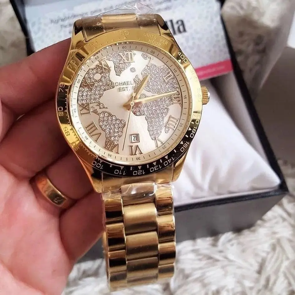 Ceas de mana Michael Kors Layton MK5959 (Gold) - 4
