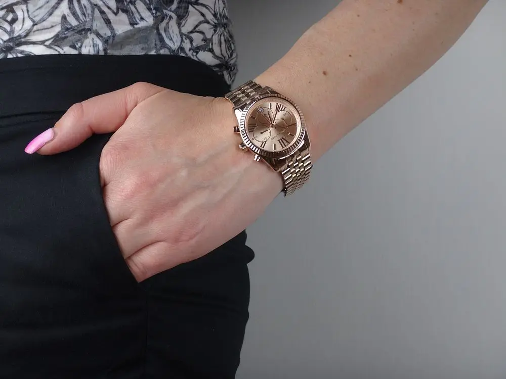 Ceas de mana Michael Kors Lexington MK5569 (Rose Gold) - 2
