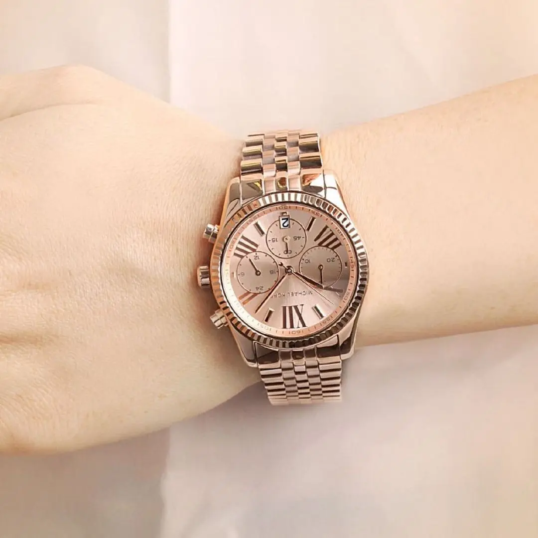 Ceas de mana Michael Kors Lexington MK5569 (Rose Gold) - 4