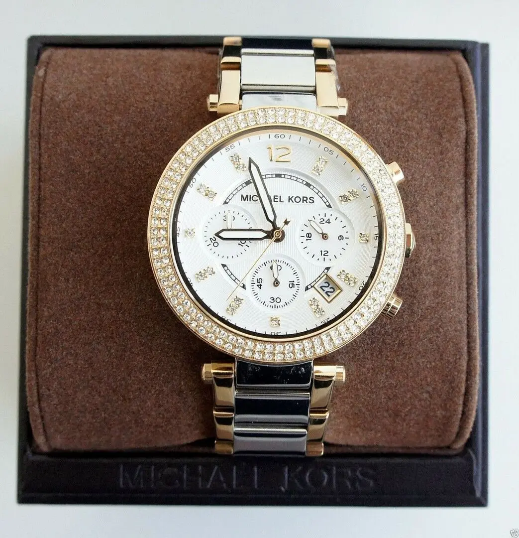Ceas de mana Michael Kors MK5687 (Silver/Gold) - 3