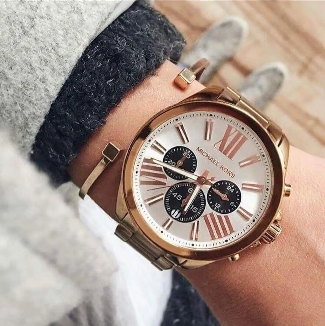 Ceas de mana Michael Kors MK5712 (Gold/White) - 3